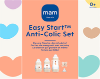 Babyflaschen Easy Start Anti-Colic Set, beige 11tlg, von Geburt an, 1 St