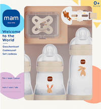 Geschenkset Welcome to the world beige 5 tlg, von Geburt an, 1 St