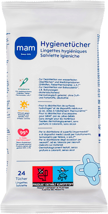 Hygiënedoekjes, 24 stuks