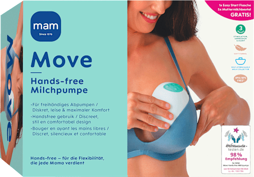 Milchpumpe Move Hands-free, elektrisch, 1 St