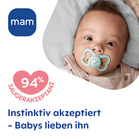 Supreme Siliconen Fopspeen, roze/paars, 6-16 maanden, 2 stuks