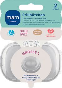Stillhütchen Gr. L, 2 St