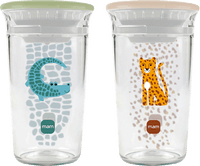 Trinklernbecher Easy to Drink Cup Krokodil/Tiger 290 ml, 2 St mam