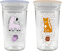 Trinklernbecher Easy to Drink Cup Zebra/Tiger 290 ml, 2 St mam