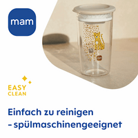 Trinklernbecher Easy to Drink Cup Zebra/Tiger 290 ml, 2 St mam