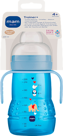 Trinklernflasche Trainer, blau, ab 4. Monat, 220 ml, 1 St