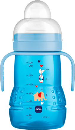 Trinklernflasche Trainer, blau, ab 4. Monat, 220 ml, 1 St
