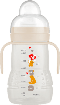 Trinklernflasche Trainer, creme, ab 4. Monat, 220 ml, 1 St