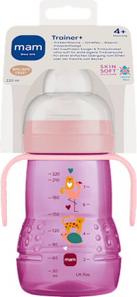 Trinklernflasche Trainer, rosa, ab 4. Monat, 220 ml, 1 St