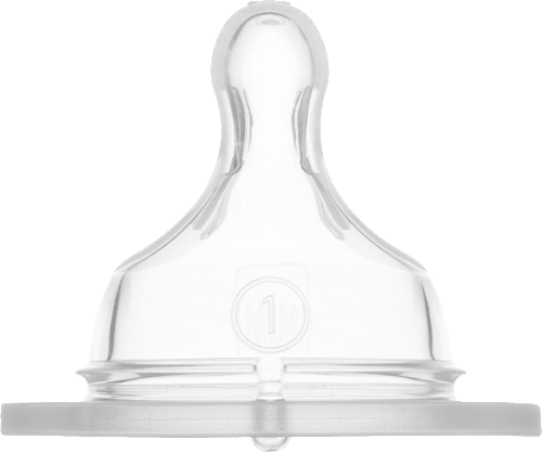Trinksauger Silikon Gr. 1, von Geburt an, 2 St