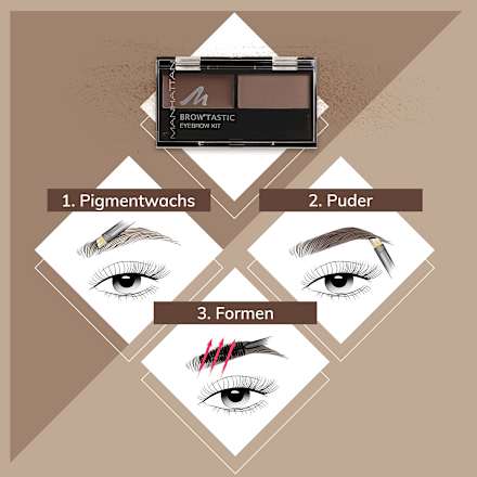Augenbrauen Kit Brow Tastic 001 Blondy Brow, 3,27 g