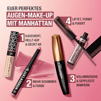 Augenbrauengel Wonder'Freeze 003 Medium Brown, 7,5 g MANHATTAN Cosmetics