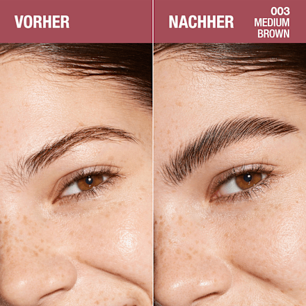 Augenbrauengel Wonder'Freeze 003 Medium Brown, 7,5 g MANHATTAN Cosmetics