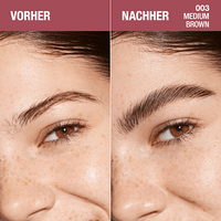 Augenbrauengel Wonder'Freeze 003 Medium Brown, 7,5 g MANHATTAN Cosmetics