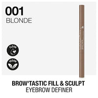 Augenbrauenstift Brow'Tastic Fill&Sculpt 001 Blonde, 0,25 g