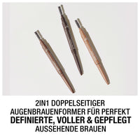 Wenkbrauwpotlood Brow'Tastic Fill&amp;Sculpt 002 Medium Brown, 0,25 g