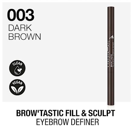 Augenbrauenstift Brow'Tastic Fill&Sculpt 003 Dark Brown, 0,25 g