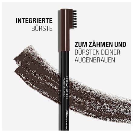 Augenbrauenstift Brow Tastic Professional 004 Black Brown, 1,4 g