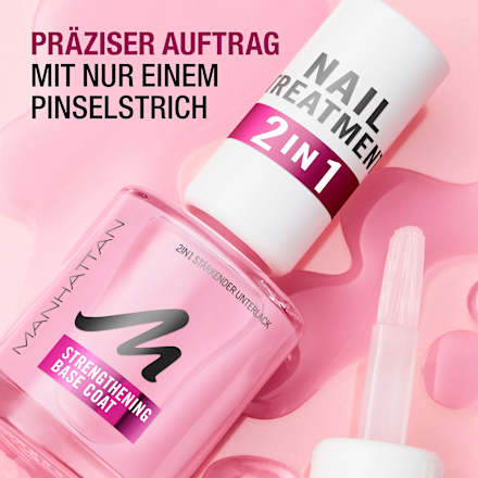 Base Coat, Nail Treatment 2in1, 12 ml