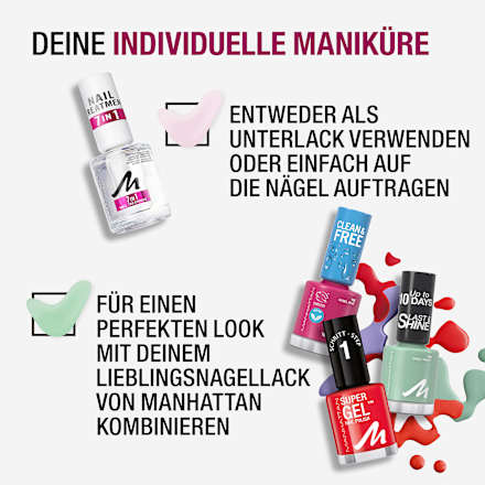 Base & Top Coat, Nail Treatment 7in1 Multi Benefit, 12 ml