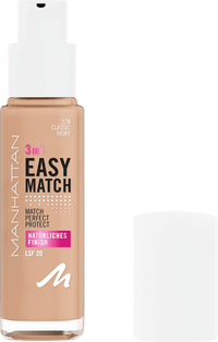 MANHATTAN Cosmetics Easy Match Foundation, 32N Classic Ivory, 30 ml