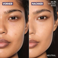MANHATTAN Cosmetics Easy Match Foundation, 36.2N Natural Beige, 30 ml