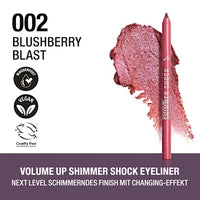 Eyeliner Volume Up Shimmer Shock 002 Blushberry Blast, 1,2 g