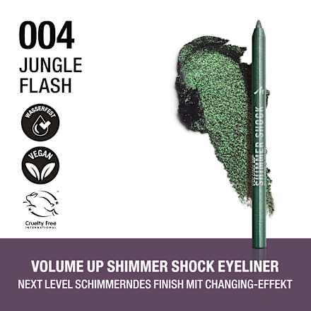 Eyeliner Volume Up Shimmer Shock 004 Jungle Flash, 1,2 g