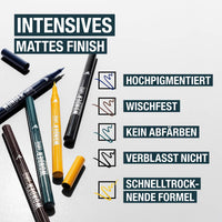 Eyeliner Wonder'Ink 001 Zwart, 1 ml