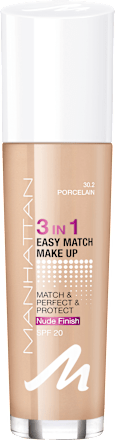 Foundation 3in1 Easy Match Porcelain  30.2, LSF 20, 30 ml