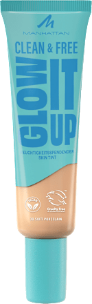Foundation Clean & Free Glow It Up Skin Tint 30 Soft Porcelain, 30 ml