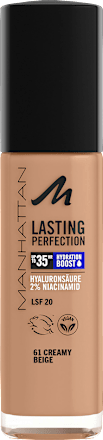 Foundation Lasting Perfection 61 Creamy Beige LSF 20, 30 ml