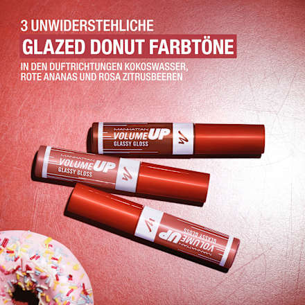 Lipgloss Volume Up 650 Sweet Frosting, 10 ml MANHATTAN Cosmetics
