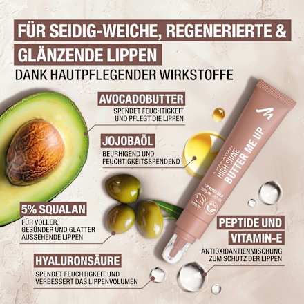 Lippenbalsam High Shine Butter Me Up 008, 15 ml