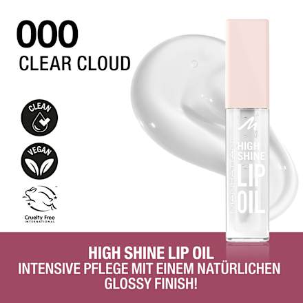 Lippenöl High Shine 000 Clear Cloud, 4,5 ml