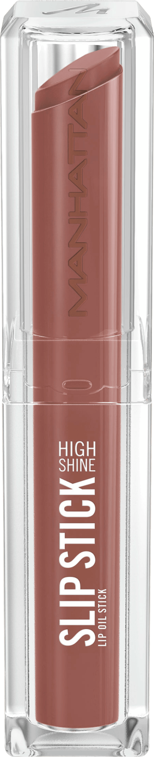 MANHATTAN Cosmetics Lippenstift High Shine Slip Stick, 94FD Penny Brown Deep, 3,4 g
