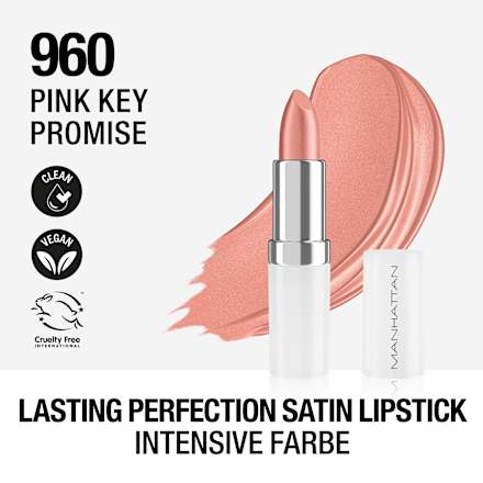 Lippenstift Lasting Perfection Satin 960 Pink Key Promise, 4 g