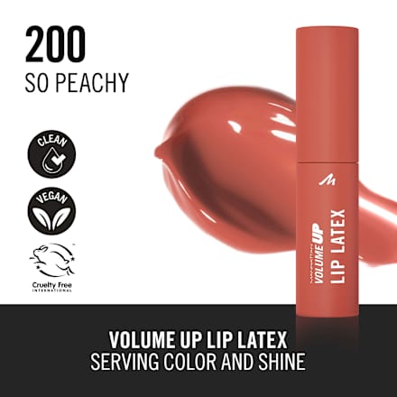 Lipstick Volume Up Lip Latex 200 So Peachy, 6 ml
