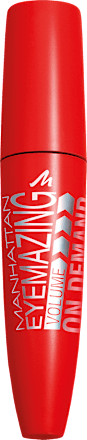 Mascara Eyemazing Volume On Demand 001 Black, 12 ml MANHATTAN Cosmetics