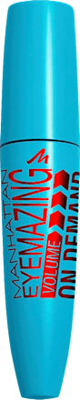 Mascara Eyemazing Volume On Demand Waterproof 1010N Black, 12 ml MANHATTAN Cosmetics