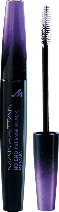 Mascara No End Intense Black 1010Z Diepzwart, 8 ml