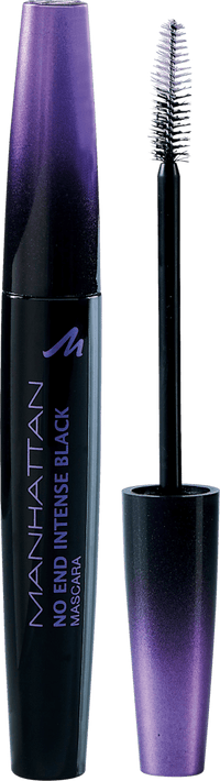 Mascara No End Intense Black 1010Z Diepzwart, 8 ml