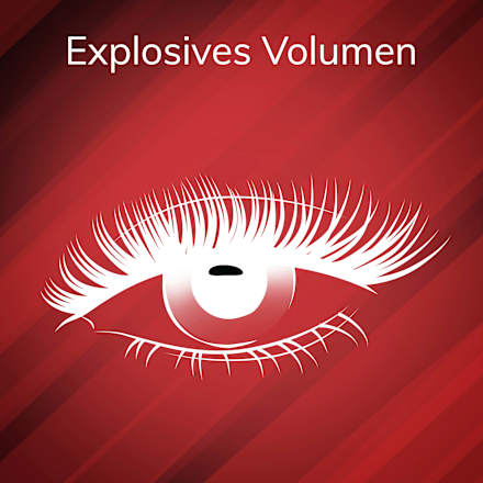 Mascara Volcano Explosive Volume 1010N Zwart, 10 ml