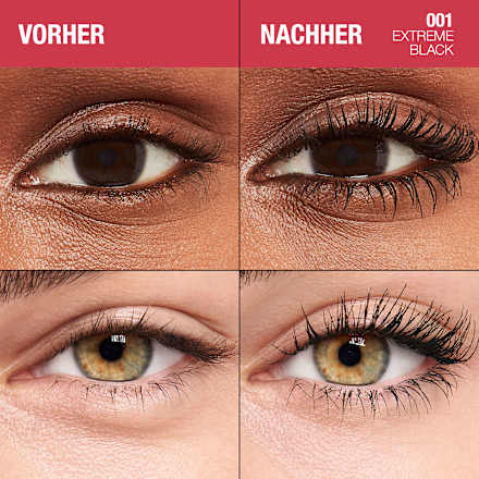 Mascara Volume Up 001 Extreme Black, 8 ml