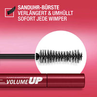 Mascara Volume Up 001 Extreme Black, 8 ml