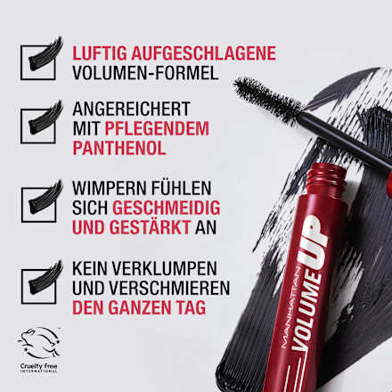 Mascara Volume Up 001 Extreme Black, 8 ml