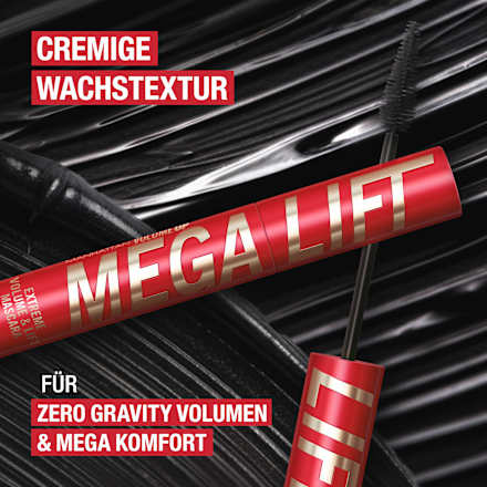 Mascara Volume Up Mega Lift 001 Black, 10 ml
