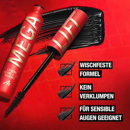 Mascara Volume Up Mega Lift 001 Black, 10 ml