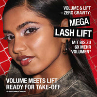 Mascara Volume Up Mega Lift 002 Black Brown, 10 ml