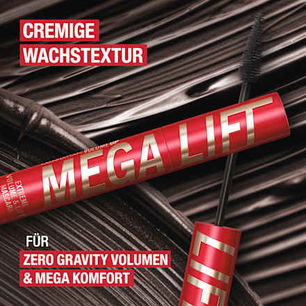 Mascara Volume Up Mega Lift 002 Black Brown, 10 ml